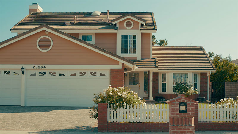 Screenshot of Principal Durbin's house from the show A.P. Bio